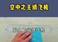 纸飞机飞得最远的纸飞机怎么折,纸飞机飞得最远的纸飞机怎么折2023年