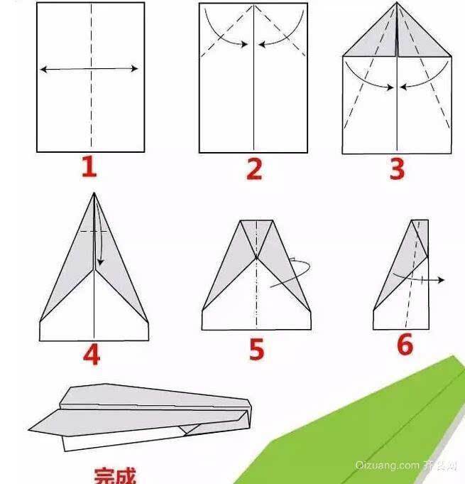 [纸飞机的折法]纸飞机的折法简单